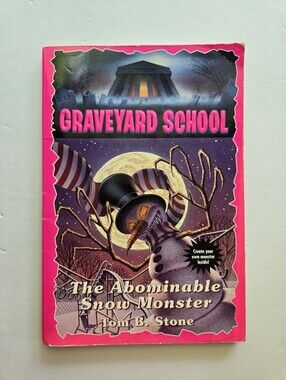 Graveyard School #9 The Abominable Snow Monster Tom B Stone 1995 Skylark Book